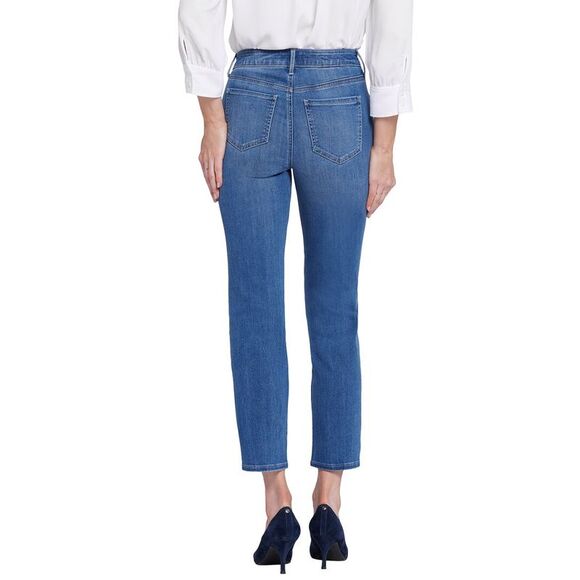 Nydj Womens  Marilyn Azurewave Ankle Crop Jean, Blue - Picture 2 of 3